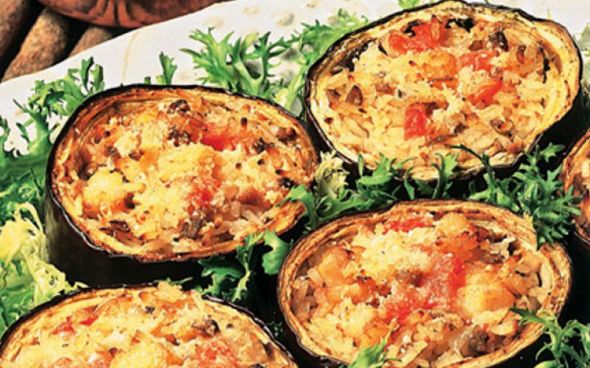  Berinjelas especiais de forno