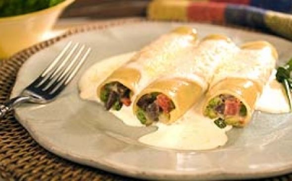  Canelone de vegetais