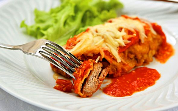  Filé mignon à parmegiana