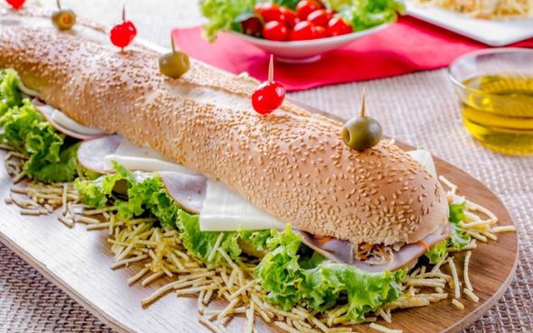  Lanche de festa