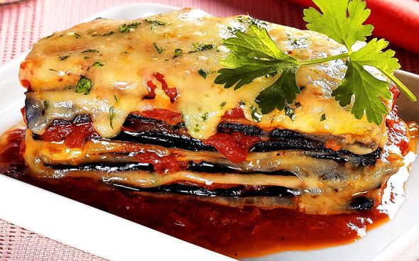  Lasanha de berinjela