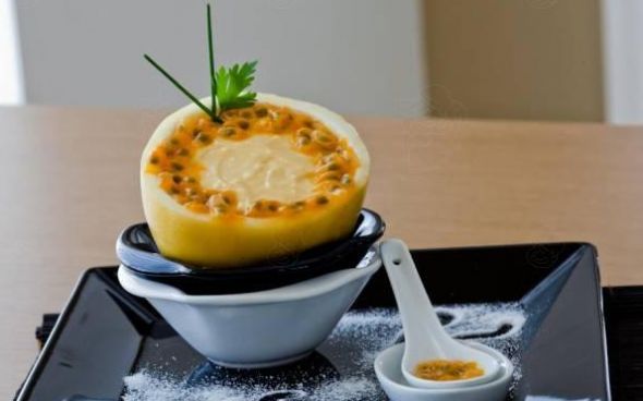  Mousse de maracujá fácil