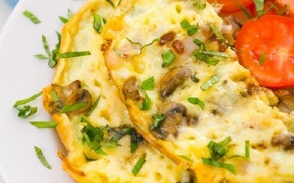  Omelete de cogumelos Alemã 