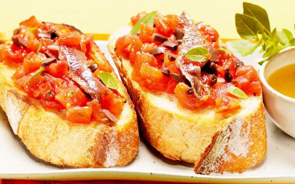  Pão com tomate
