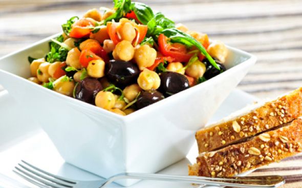  Salada coração saudável