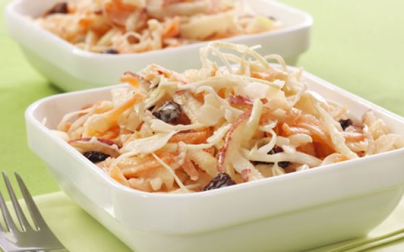  Salada de cenoura e uva passa