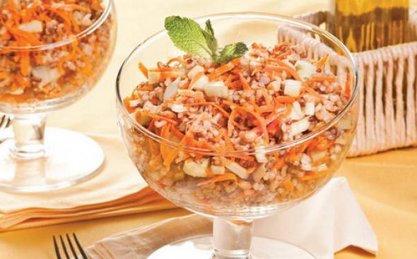  Salada refrescante de arroz