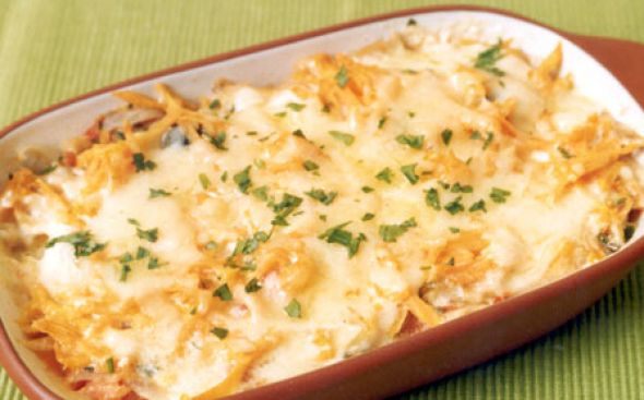  Salmão gratinado