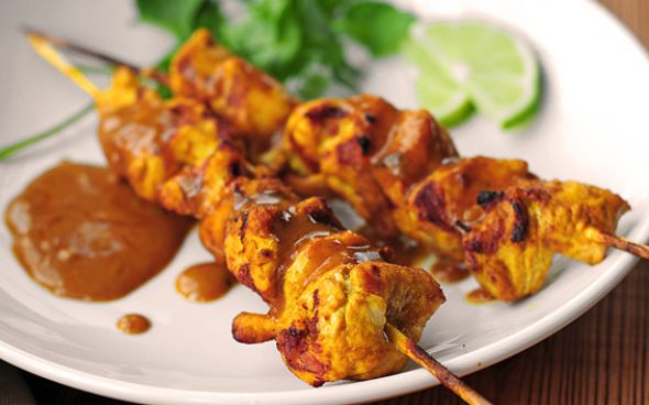  Satay de frango