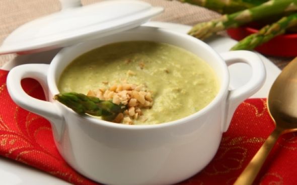  Sopa Creme de Aspargos