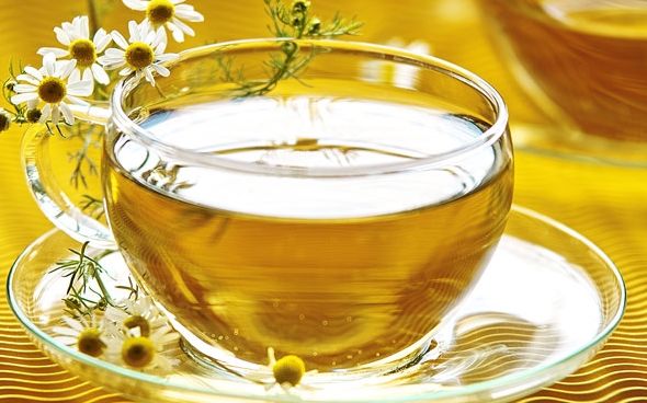  Suco de limão e chá de erva-doce