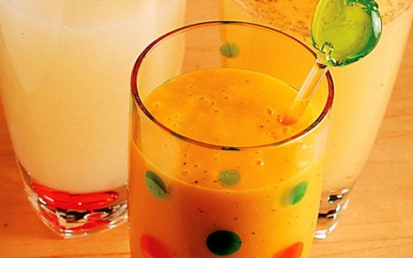  Suco de manga e maracujá