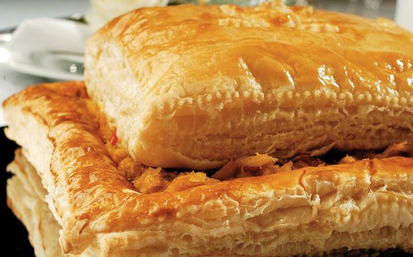  Torta folhada de brócolis