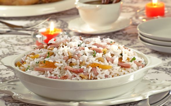Arroz com nozes especial