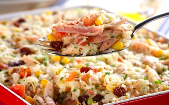 Arroz  Especial Temperado com Batata Frita