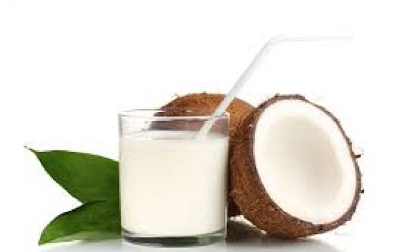 Batida de leite de coco