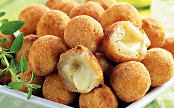 Bolinha de queijo superprática