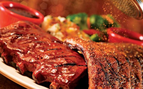 Costela em pedaços no espeto (para churrasco)