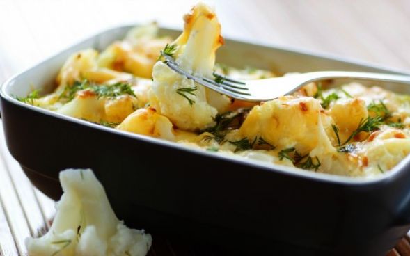 Couve flor gratinada especial