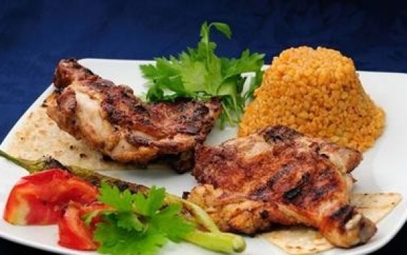 Coxas de peru assadas