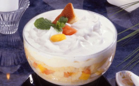 Creme de abacaxi