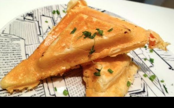 Crepe Suiço de Sanduicheira