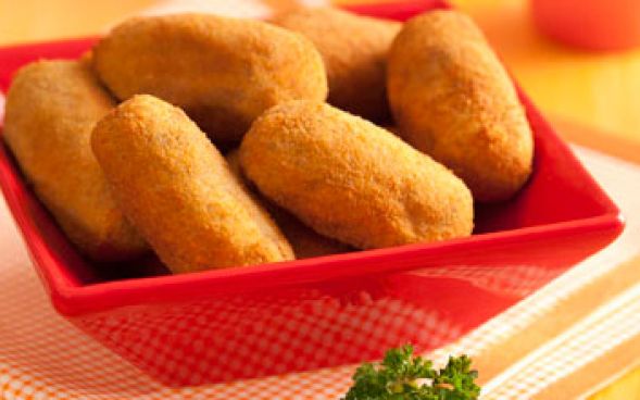 Croquete de carne assada