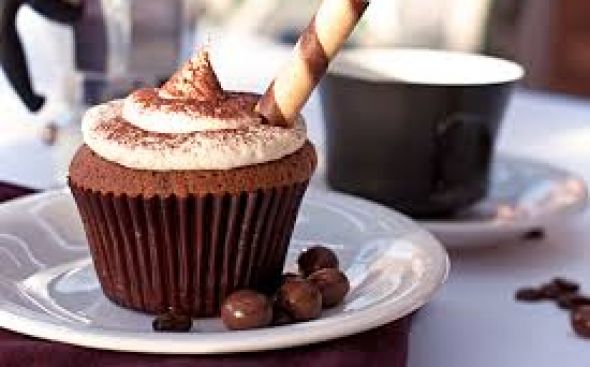 Cupcake de capuccino