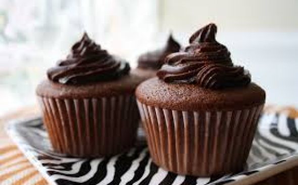 Cupcake de chocolate
