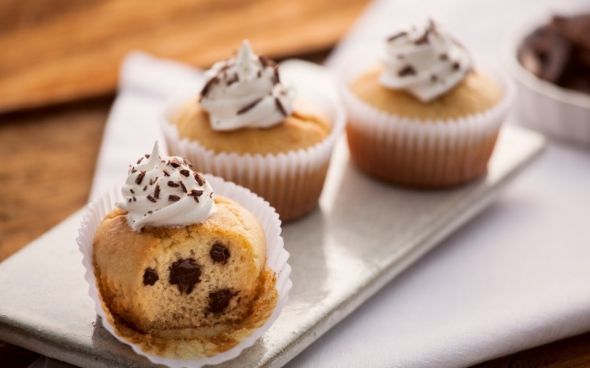 Cupcake de chocolate diet