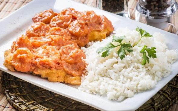 Filés de linguado à milanesa