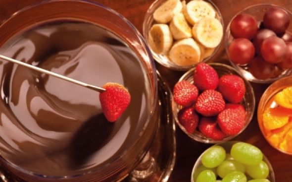 Fondue de chocolate