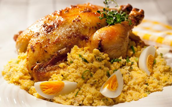 Frango bêbado