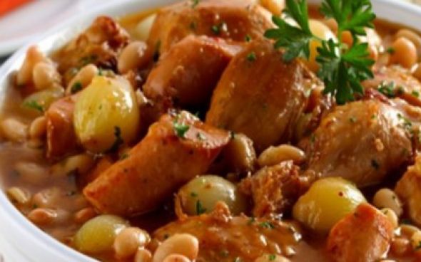 Frango ensopado da vovó