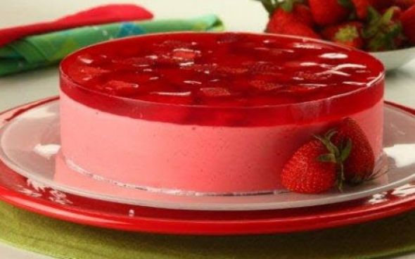 Gelatina de morango