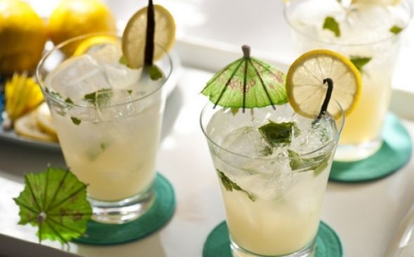 Limonada suíça com leite condensado