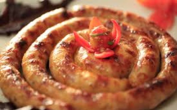 Linguiça assada