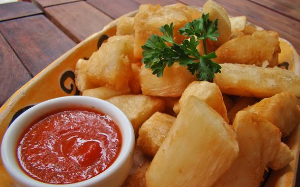 Mandioca frita especial 