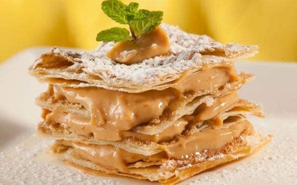 Mil folhas de doce de leite