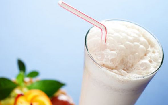 Milk shake de coco