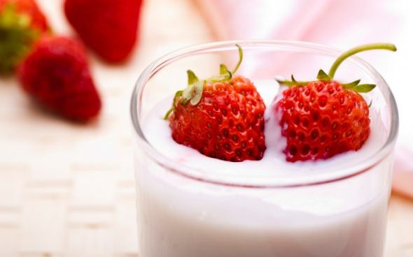Milk Shake de Morango