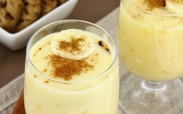 Mousse de banana e limão especial 