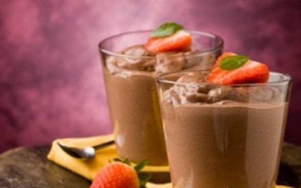 Musse de chocolate