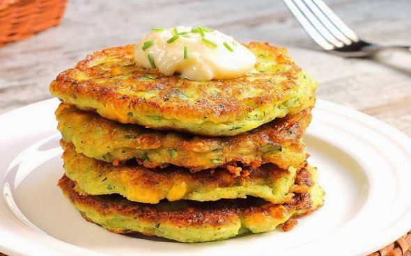 Panqueca de abobrinha