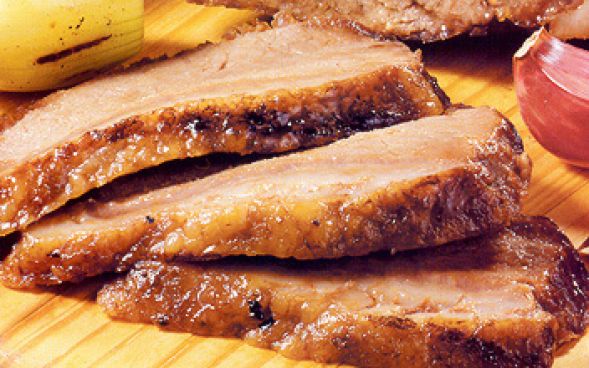 Picanha fatiada na manteiga
