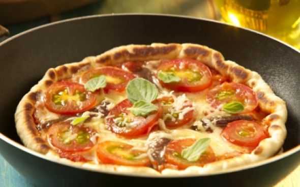 Pizza de frigideira