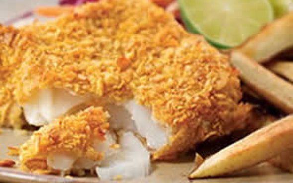 Posta de pescada com limão