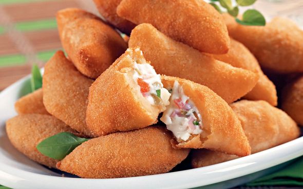 Risole de presunto e queijo