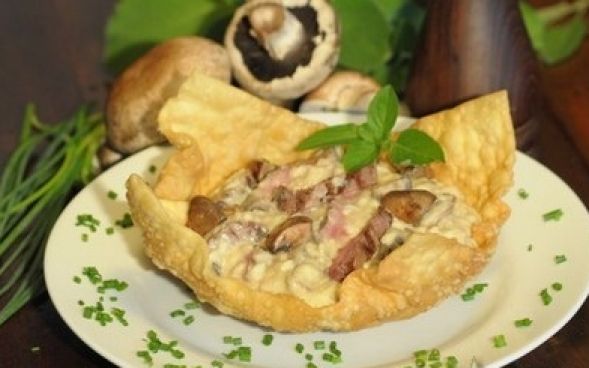 Risoto de cogumelo com mignon grelhado Especial 