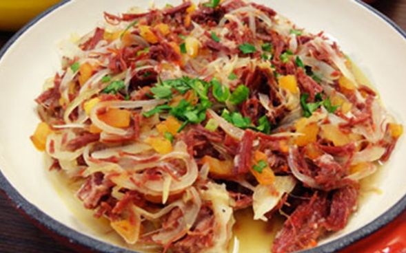 Roupa Velha com Carne Seca